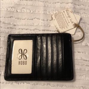 Hobo Black Euro Slide Credit Card & Passport Case